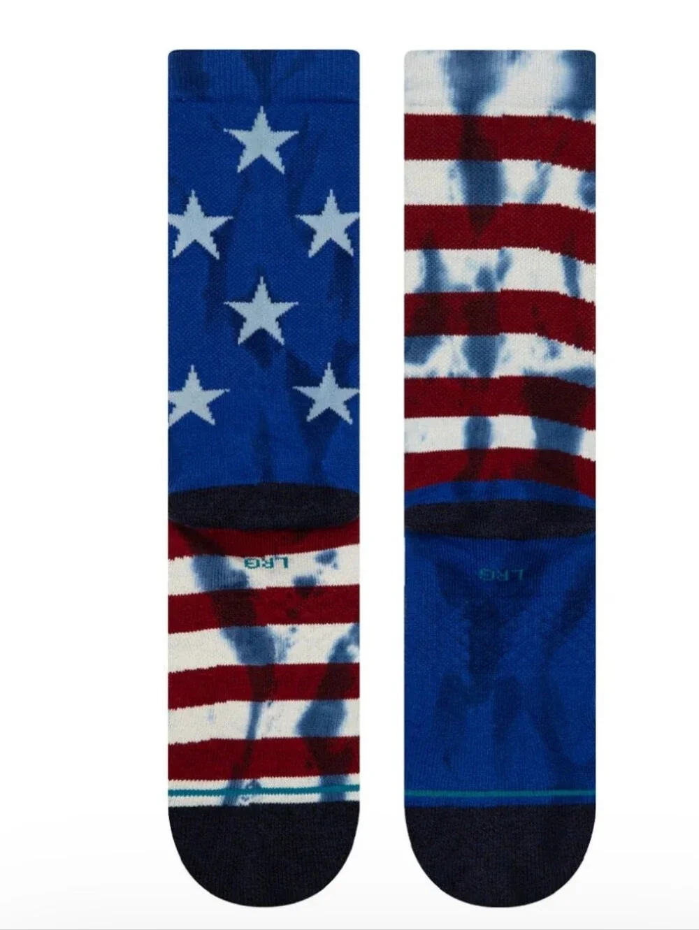 NWT Men's The Banner Stance Patriotic Crew Socks